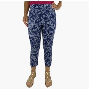 RAFAELLA Women's Comfort Pull On Capri